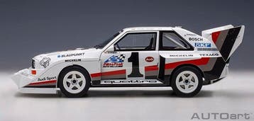 Autoart 1:18 - Model raceauto - AUDI QUATTRO SPORT S1 E2