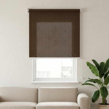vidaXL Buitenrolgordijn 90% UV-blok Bruin 80 x 140 cm HDPE, Verzenden