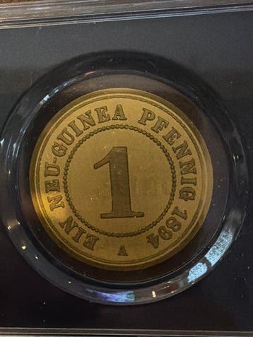 Duitsland. Gold bar 1 Pfennnig 1894 - 1/200 oz (.999)