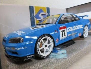 Solido, American Diorama 1:18 - Model sportwagen (2) -, Nieuw