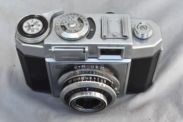 Zeiss Ikon Contina 11 sluiter Prontor-SVS lens Novar Analoge, Nieuw