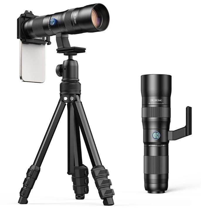 DrPhone APEX Telezoom-X Smartphone Telelens 20-60X – Ultra, Telecommunicatie, Mobiele telefoons | Toebehoren en Onderdelen, Nieuw