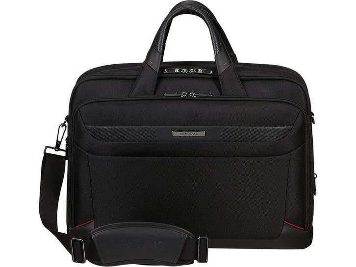 Samsonite PRO-DLX 6 - Schoudertas - 17,3 - USB-poorten -, Computers en Software, Laptoptassen, Zo goed als nieuw, Verzenden