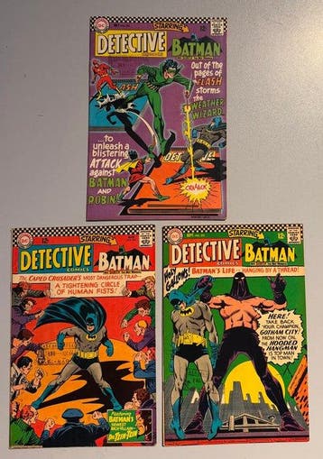 Detective Comics #353-358, 385, 426 + 100 pages Super