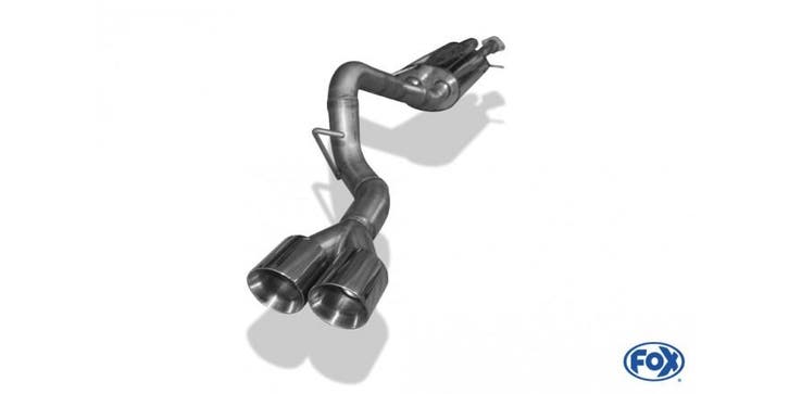 FOX Hummer H2 half systeem van cat - 2x100 type 25, Auto-onderdelen, Uitlaatsystemen, Nieuw, Verzenden