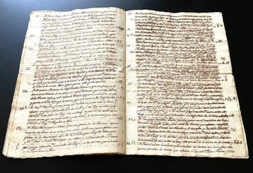 Manuscrito - Año 1791. Marqués de San Adrián. Pamplona,, Nieuw