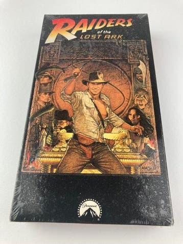 Raiders of the Lost Ark (1981) VHS Factory sealed NTSC USA, Collections