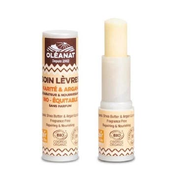 BIO Oleanat Shea Butter & Argan Vegan Lippenbalsem - 4,5 ml, Ophalen of Verzenden