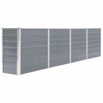 vidaXL Plantenbak verhoogd 320x40x77 cm gegalvaniseerd staal, Verzenden, Nieuw