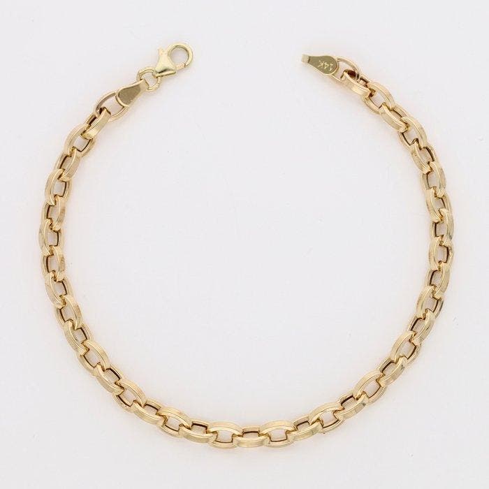 Armband - 14 karaat Geel goud, Bijoux, Sacs & Beauté, Bracelets