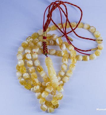 Amber - Barnsteen - Pologne - 10 mm - 7.5 mm, Antiek en Kunst