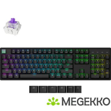 Keychron K10 HE Zwart Magnetic Switch Draadloos Hall Effect, Computers en Software, Verzenden, Nieuw