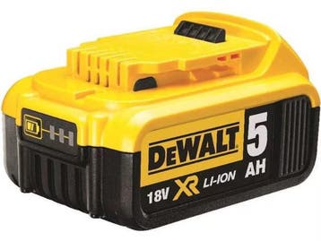 Veiling - DeWalt accu 18V 5Ah + lader (DCB1104)