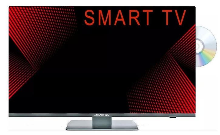 Denson frameless DEN24F SMART TV full HD 24 LED TV met DVD, Audio, Tv en Foto, Televisies, Nieuw, Ophalen of Verzenden