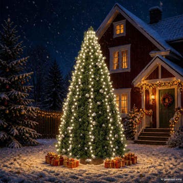 vidaXL Kerstboomverlichting met 500 LEDs koudwit, Verzenden