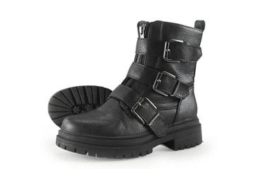DSTRCT Biker boots in maat 36 Zwart, Verzenden, Overige typen