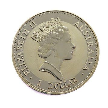 Australië. 1 Dollar 1992 - Kookaburra