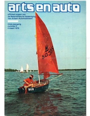 1978 ARTS EN AUTO MAGAZINE 05 NEDERLANDS, Nieuw