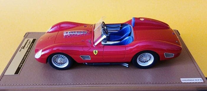 Tecnomodel 1:18 - Model raceauto - Ferrari Testarossa 59/60, Hobby en Vrije tijd, Modelauto's | 1:5 tot 1:12