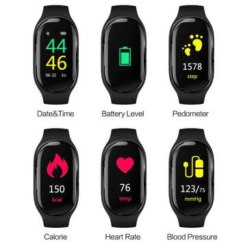 M1 Sports Smartwatch + TWS Draadloze Oortjes Earphones, Verzenden