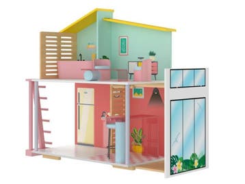 Veiling - PLAYTIVE Fashion Doll poppenhuis, Nieuw