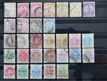 Britse Gemenebest 1900 - Brits Gemenebest & GB-postzegels, Gestempeld