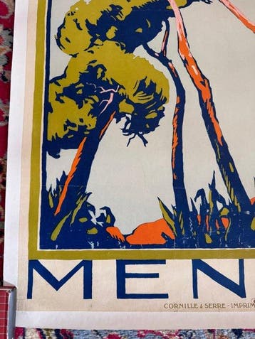 Roger Broders - Cornille & Serre - Menton - Jaren 1920