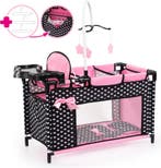 Bayer Design - Multibed voor poppen tot 46cm in zwart,, Kinderen en Baby's, Verzenden, Nieuw