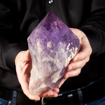 Pointe d’améthyste de grande taille - Couleur naturelle, Collections