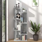 vidaXL Boekenkast 48x25,5x140 cm bewerkt hout betongrijs, Verzenden