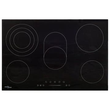 Keramische kookplaat 90cm - 8500W | Krachtig, 5 zones & t..., Elektronische apparatuur, Verzenden, Keramisch, Zo goed als nieuw