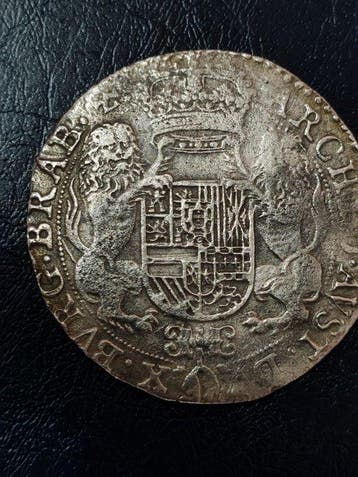 Spaanse Nederlanden. Felipe IV. Dukaton 1636 Bruselas
