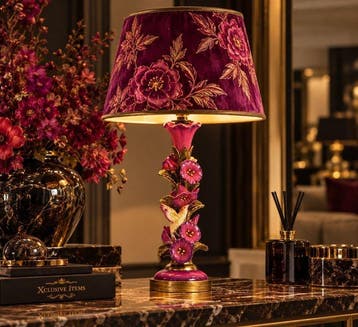 Lampe - Bois - Base de lampe - Colibri