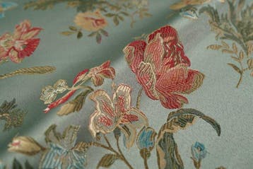 Geen reserveprijs!!! Jacquardstof “Eleganza Francese” in San, Antiek en Kunst