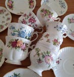 Royal Albert, Queens, Elizabethan - Kop en schotel (14) -