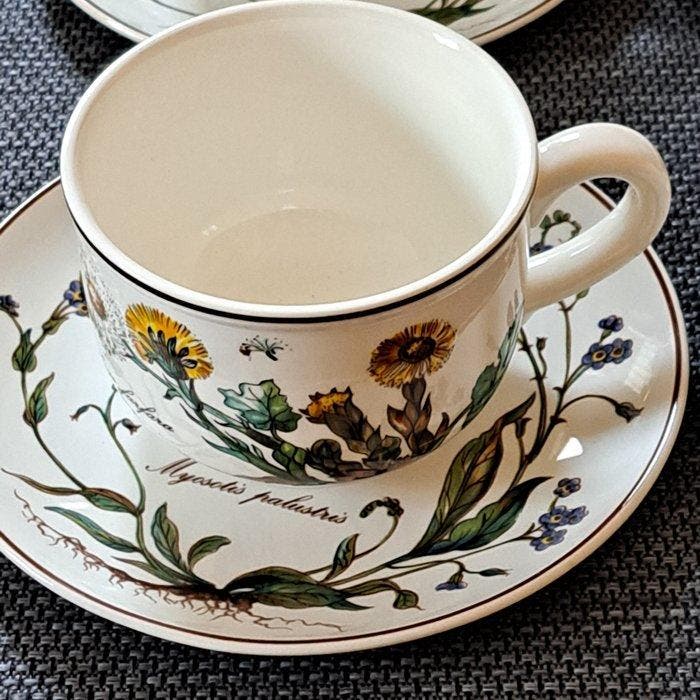 Villeroy & Boch - Koffie- en theeservies (12) - Botanica -, Antiek en Kunst, Antiek | Meubels | Tafels
