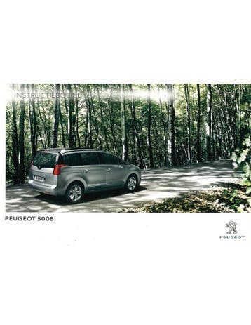 2014 PEUGEOT 5008 INSTRUCTIEBOEKJE NEDERLANDS