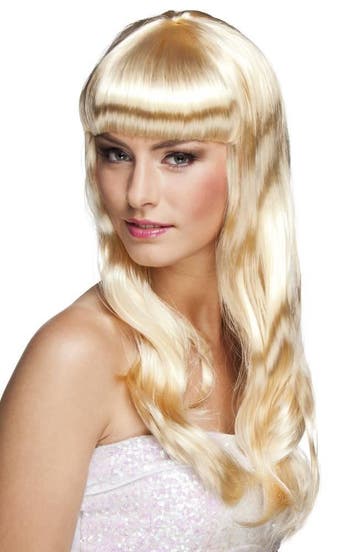 Pruik Lang Haar Blond, Verzenden