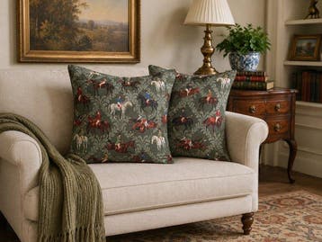 Exclusief set van twee kussens Chaval Royal -60x60 cm-