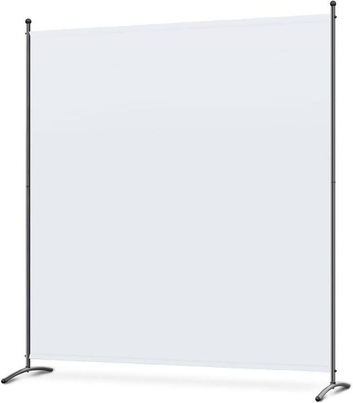 2dekans | Angel Living Kamerscherm 180 x 163 cm - Wit, Maison & Meubles, Accessoires pour la Maison | Paravents d'intérieur, Enlèvement ou Envoi