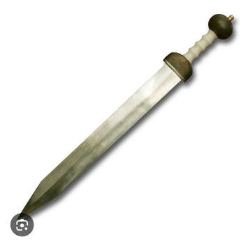 Collectie van memorabilia - Romeins gladius – kort zwaard