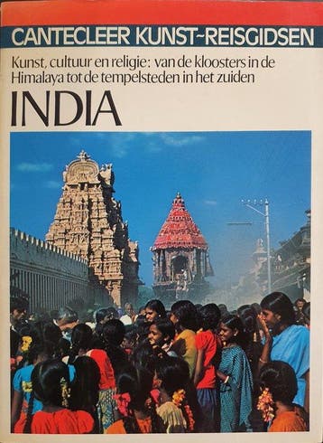 Cantecleer kunst-reisgidsen india 9789021303338 Gutschow, Verzenden, Gelezen, Gutschow