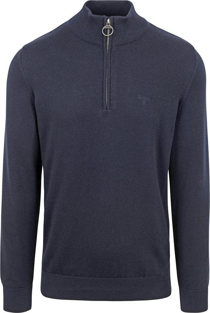 Barbour Half Zip Trui Navy maat Maat 52/54 (L) Heren, Kleding | Heren, Truien en Vesten, Blauw, Nieuw, Maat 52/54 (L), Verzenden