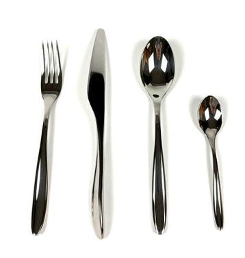 Bestekset - Goccia Set - 18/10 roestvrij staal. -, Antiek en Kunst