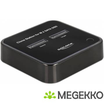 Delock 64178 M.2 dockingstation voor 2 x M.2 SATA SSD met, Verzenden