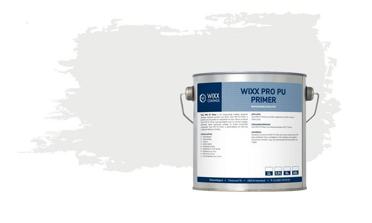 Wixx PRO PU Primer RAL 9003 | Signaalwit 2.5L, Bricolage & Construction, Peinture, Vernis & Laque, Envoi