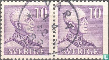 Zweden - Koning Gustaaf V - 1939, Verzenden