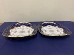 Coalport - Schotel (2) - Porselein - Een paar antieke