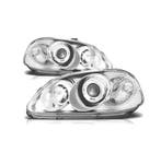 PHARES HONDA CIVIC 96-98 ANGEL EYES FOND CHROMÉ, Verzenden