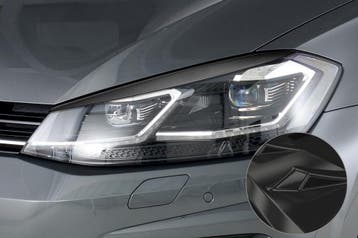 Koplampspoilers voor VW Golf 7 (type AU) SB304-G, Auto-onderdelen, Verzenden, Nieuw